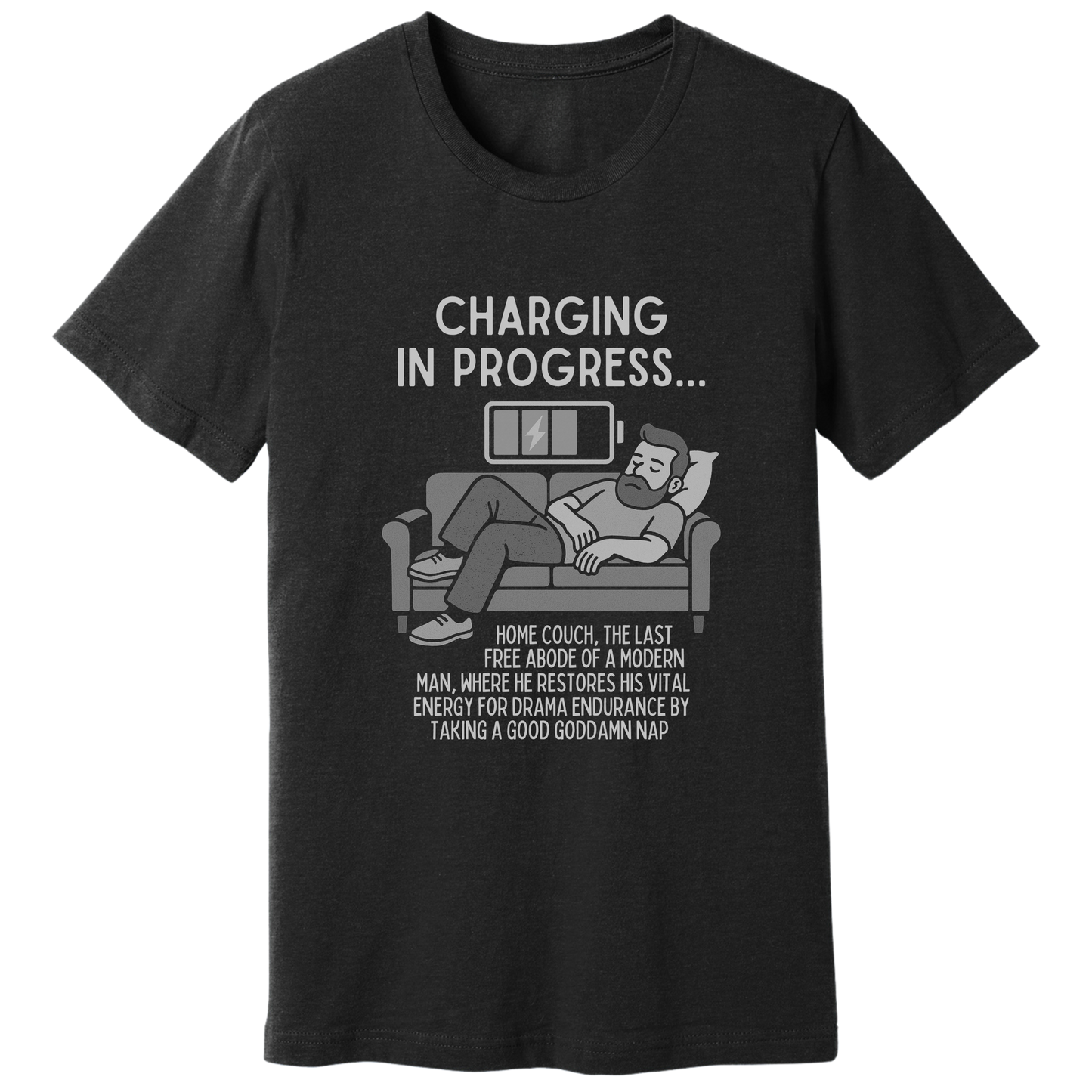 Charging in progress T-shirt