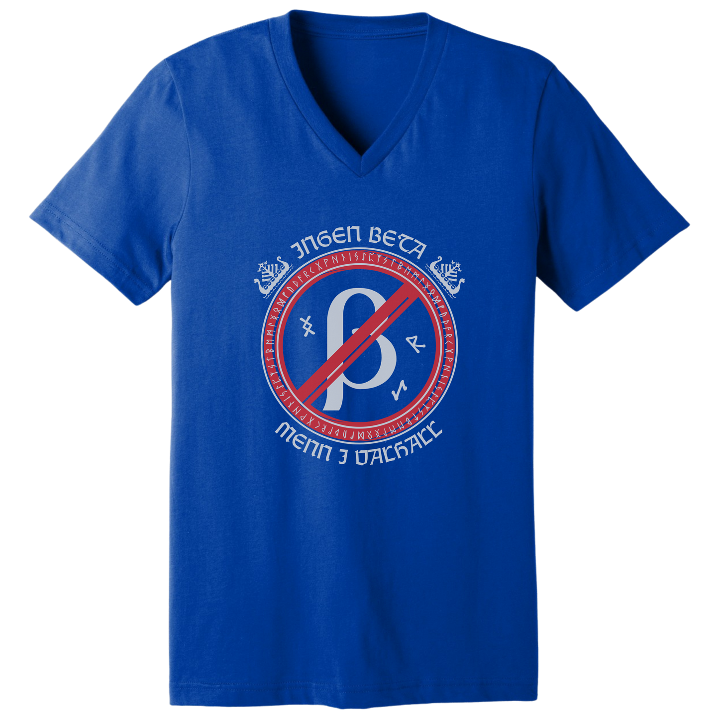 No beta males allowed in Valhalla V-neck T-shirt