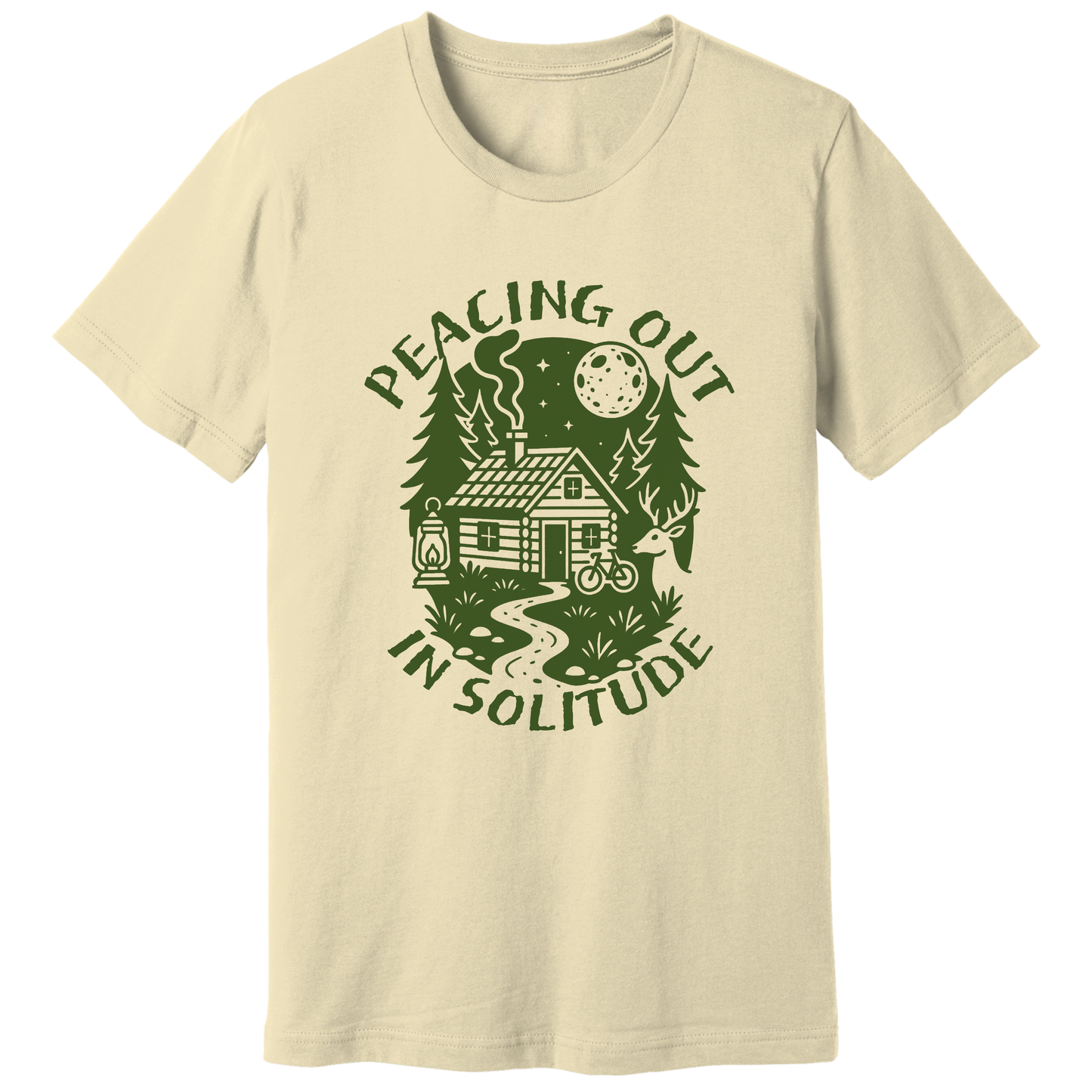 Peacing out in solitude T-shirt