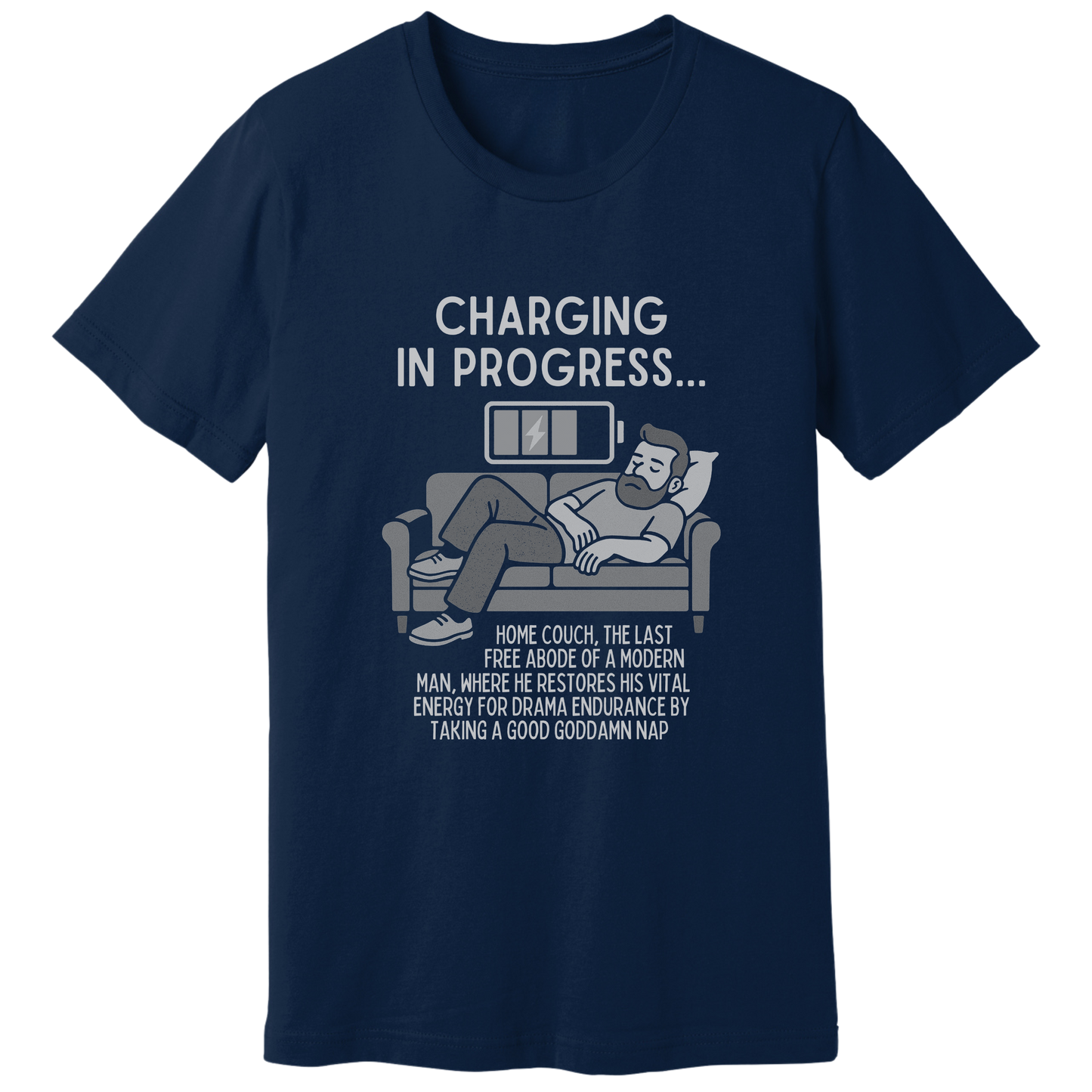Charging in progress T-shirt
