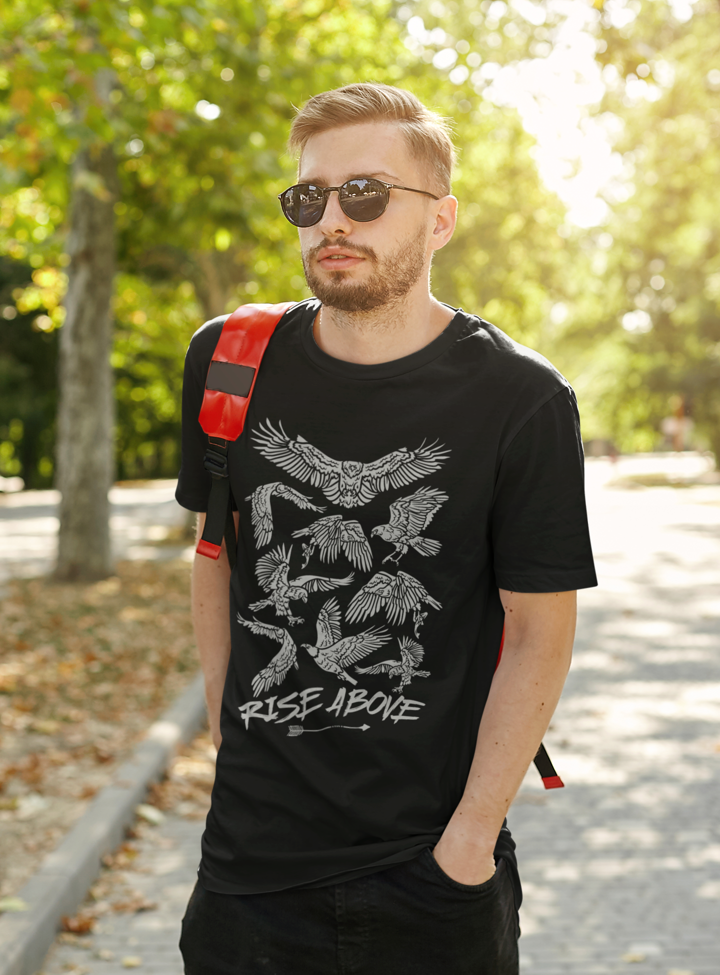 Rise above T-shirt