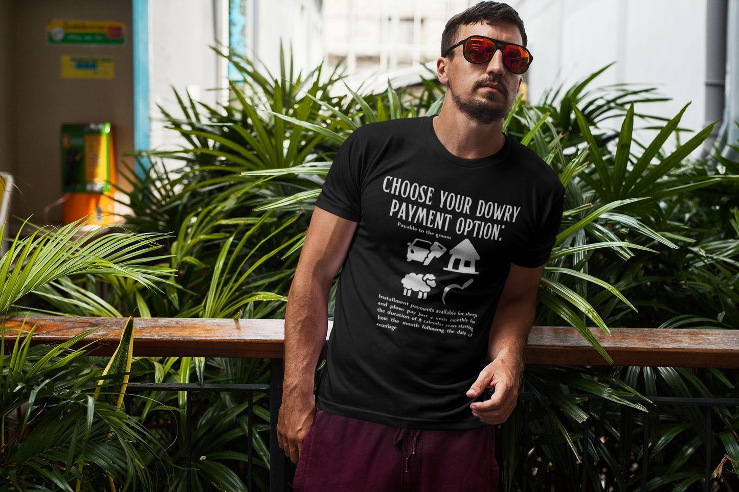 Choose your dowry option T-shirt