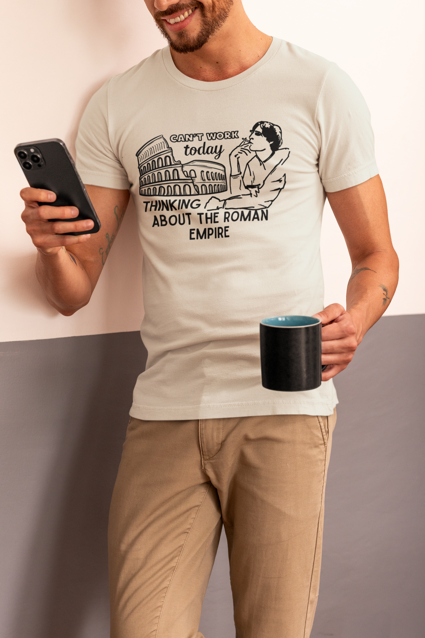 Thinking about Roman Empire T-shirt