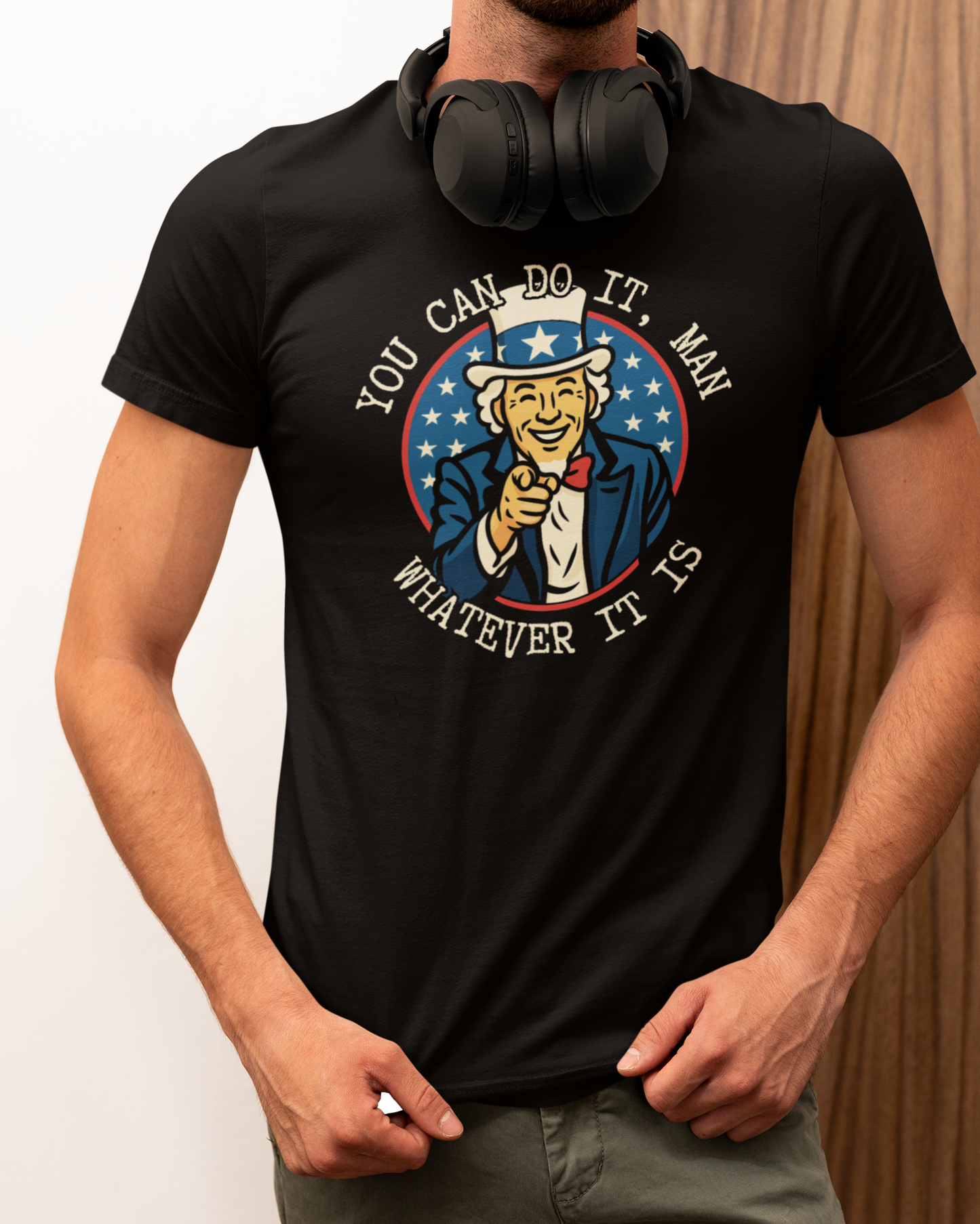 You can do it man T-shirt