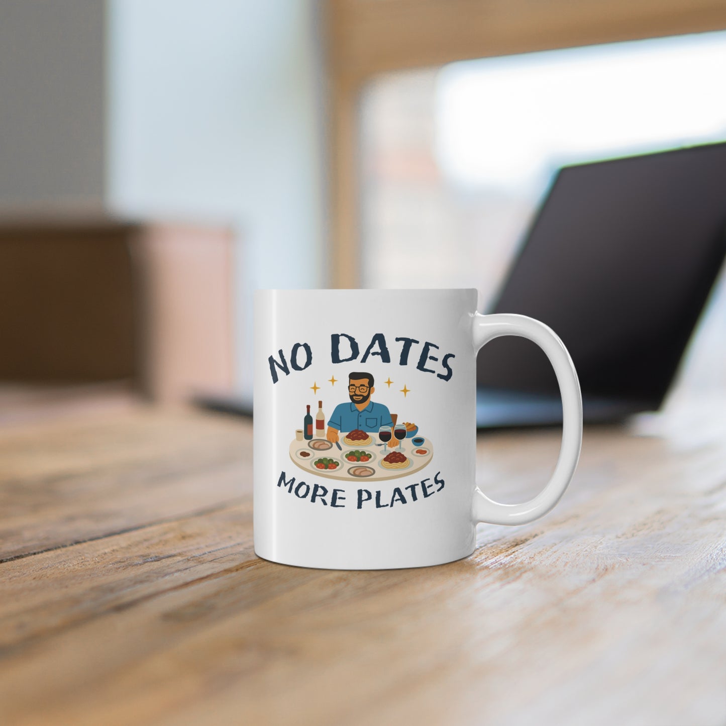 No dates more plates Mug