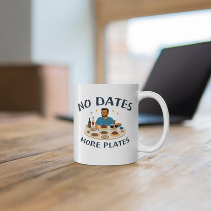 No dates more plates Mug