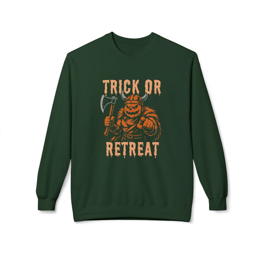 Trick or retreat, Halloween Sweatshirt