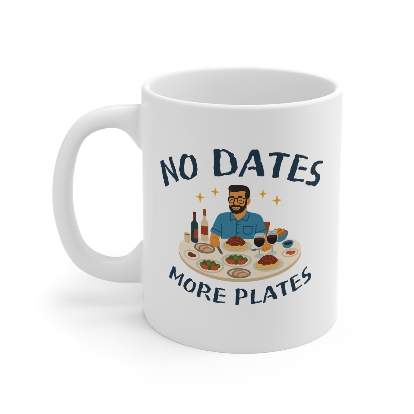 No dates more plates Mug