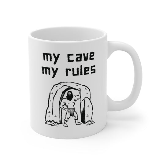 My cave my rules Mug