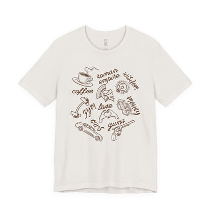 Man's favorites T-shirt