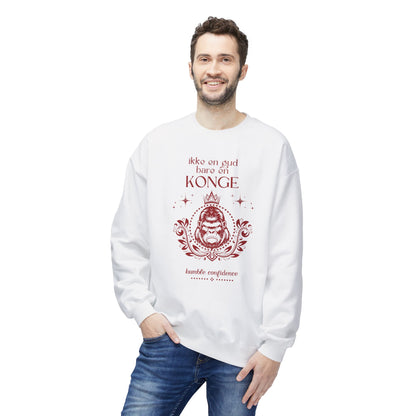 Not God just a King, in Norwegian - Sweatshirt