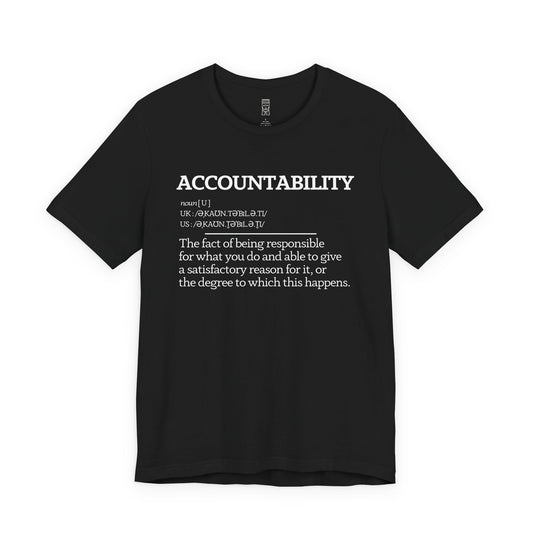 Accountability T-shirt