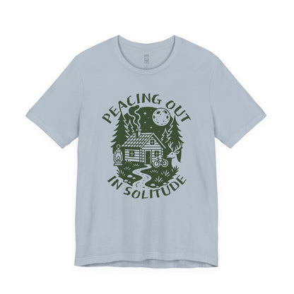 Peacing out in solitude T-shirt