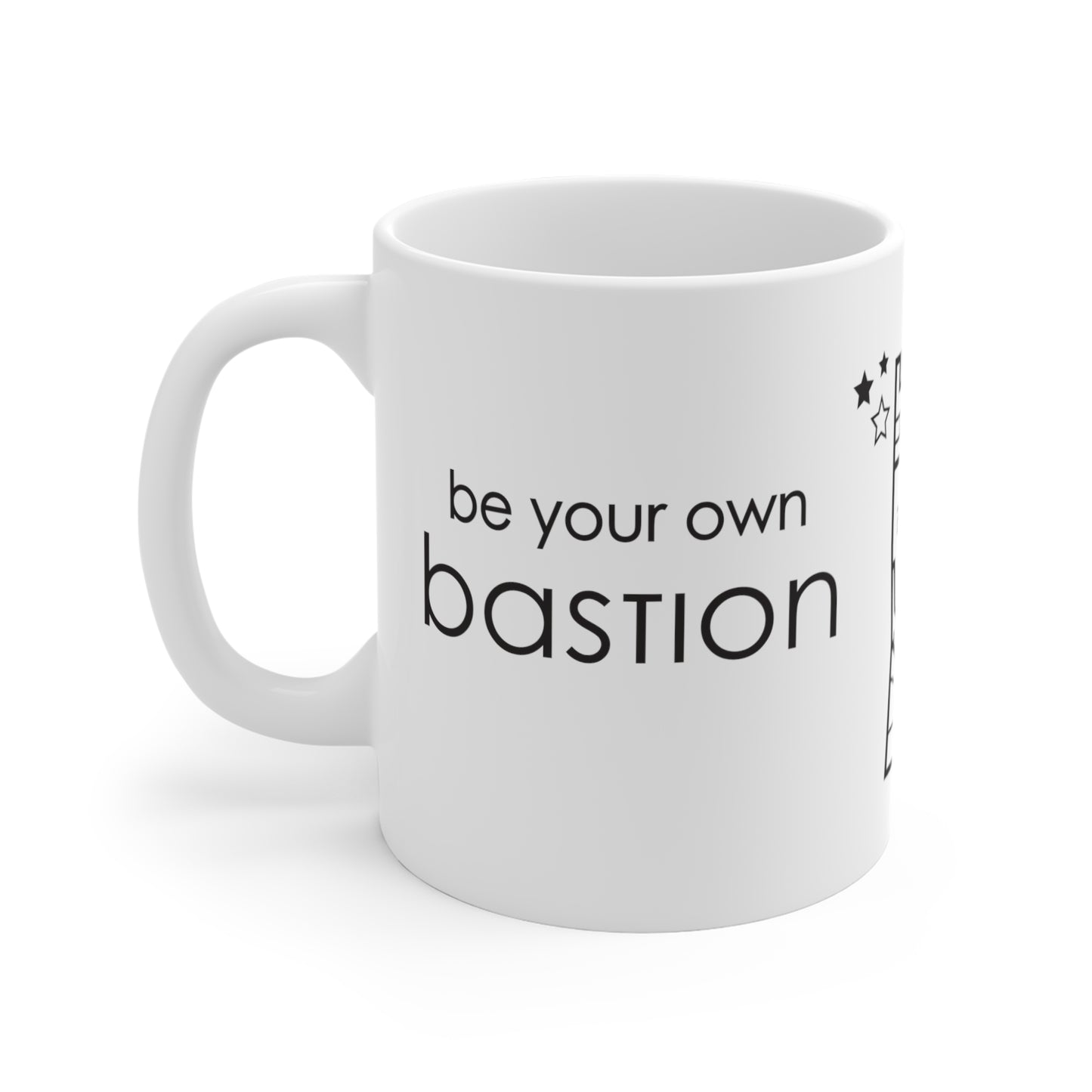 Be your own bastion, Logo Mug