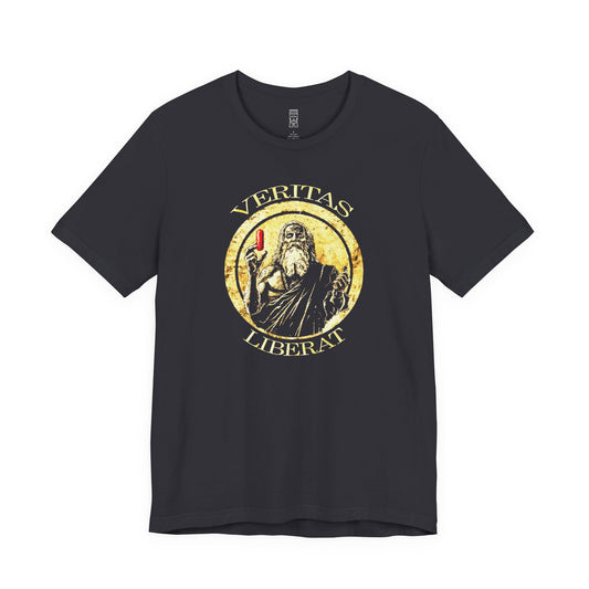 Truth liberates, red pill - T-shirt