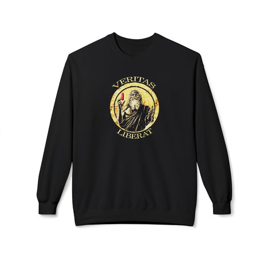 Truth liberates, red pill - Sweatshirt