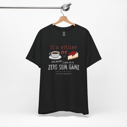 Coffee or cheesecake factory T-shirt