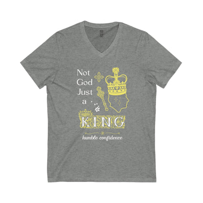 Not God just a King V-neck T-shirt