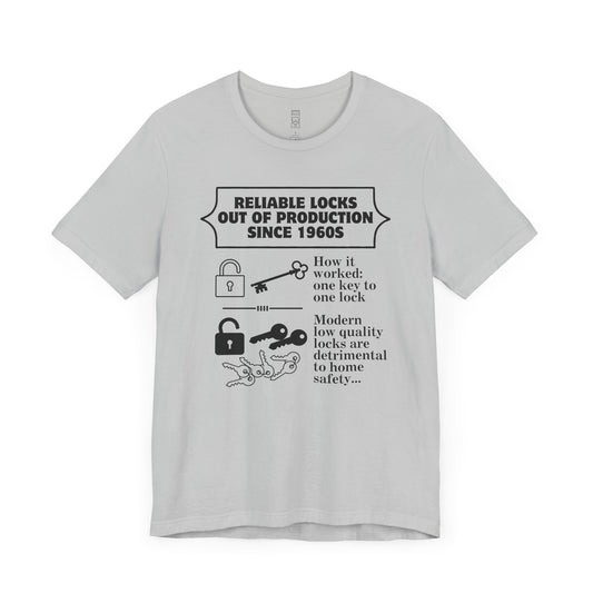 One key to one lock T-shirt