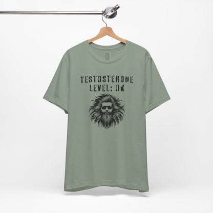 Testosterone level: OK - T-shirt