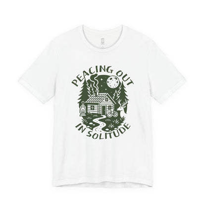 Peacing out in solitude T-shirt