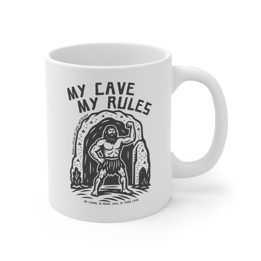 My cave my rules Mug
