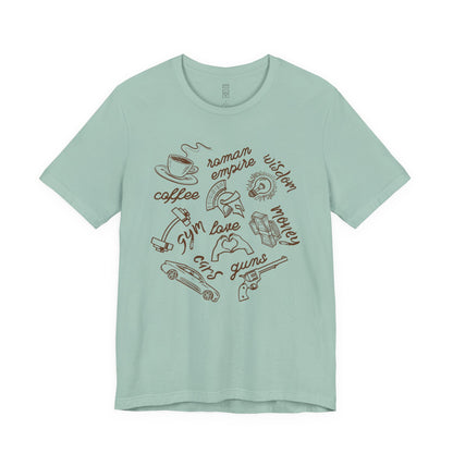 Man's favorites T-shirt