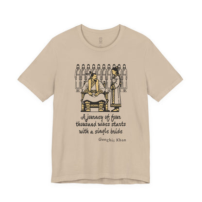 Genghis Khan quote T-shirt