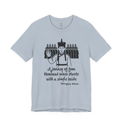 Genghis Khan quote, v2 - T-shirt