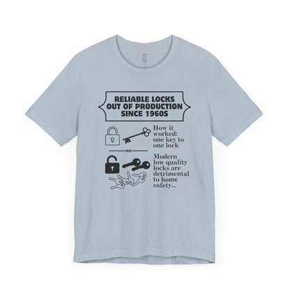 One key to one lock T-shirt