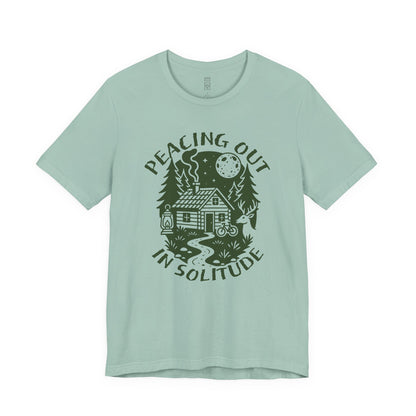 Peacing out in solitude T-shirt