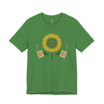 Sunflower holding whiskey T-shirt