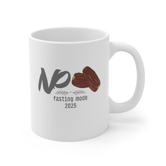 No dates, fasting mode Mug
