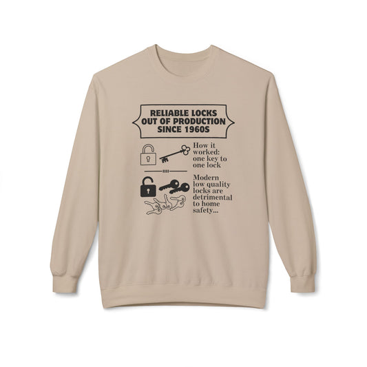 One key to one lock Sweatshirt