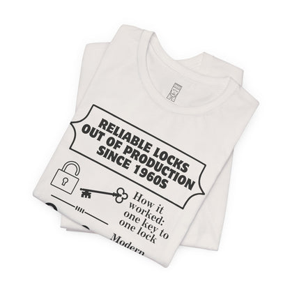 One key to one lock T-shirt