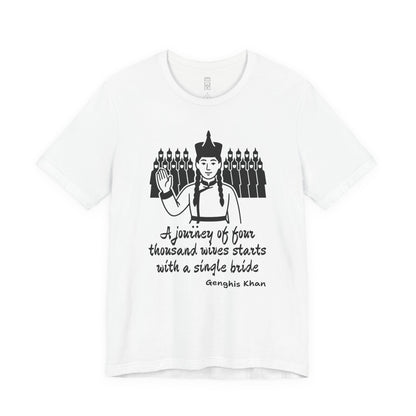 Genghis Khan quote, v2 - T-shirt