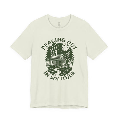 Peacing out in solitude T-shirt