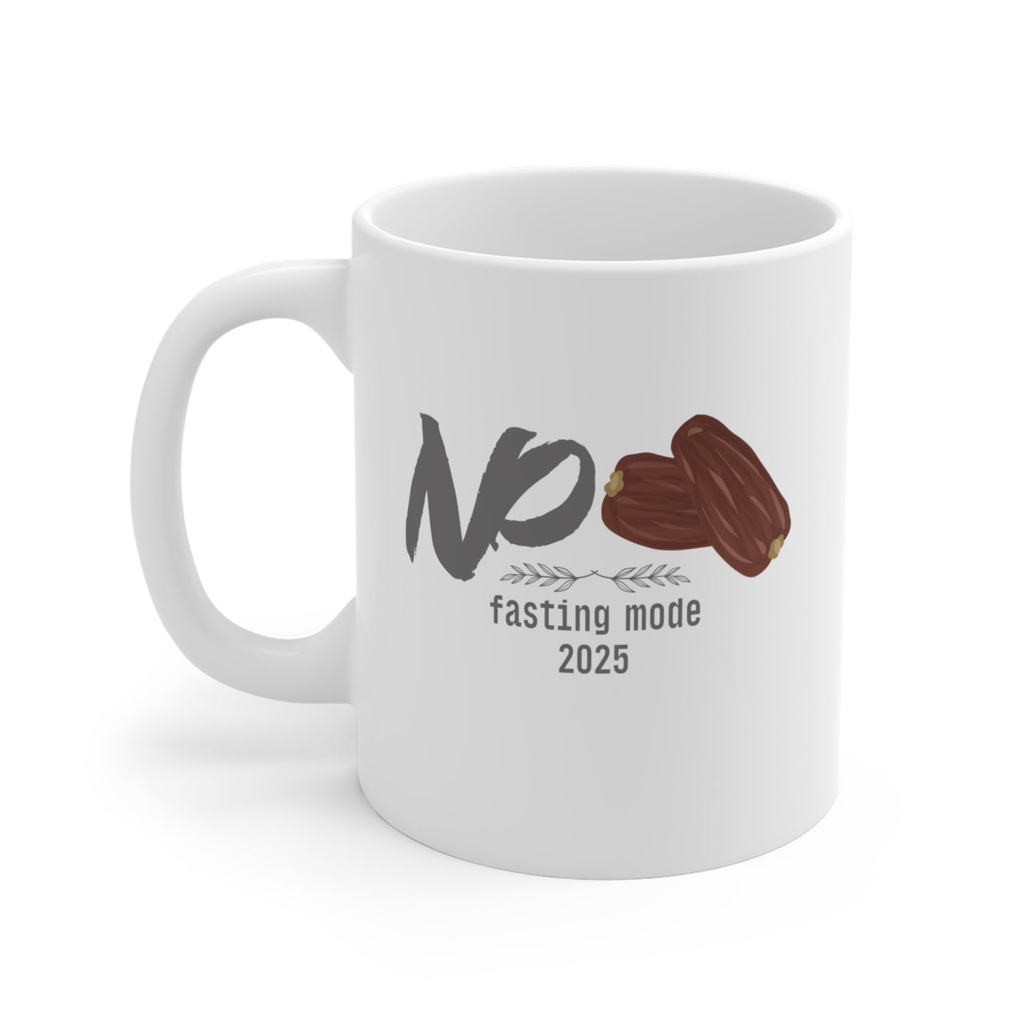 No dates, fasting mode Mug