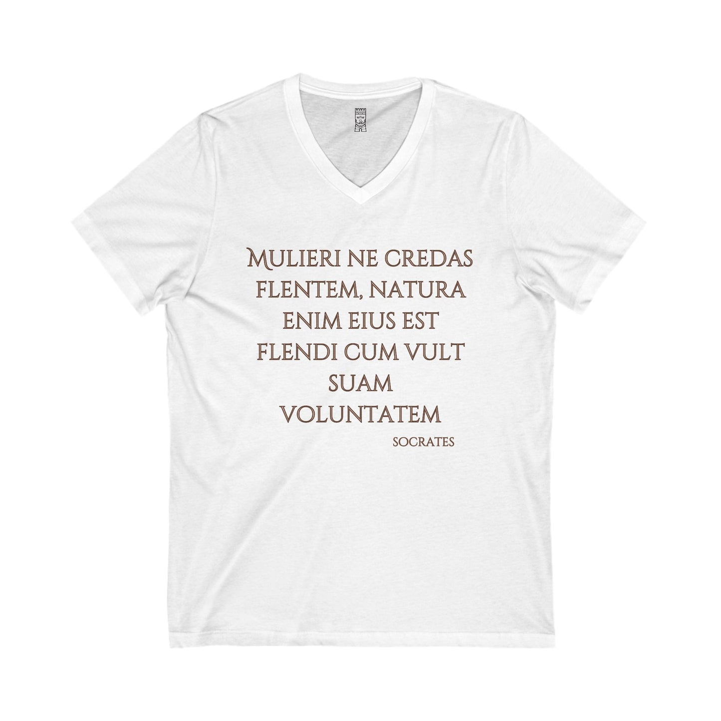 Socrates quote V-neck T-shirt