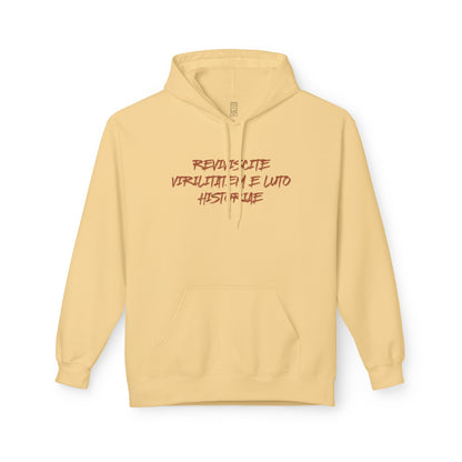 Revive manhood from the clay of history Hoodie