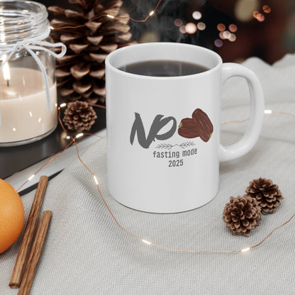 No dates, fasting mode Mug