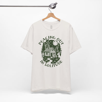 Peacing out in solitude T-shirt