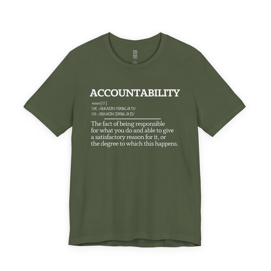 Accountability T-shirt