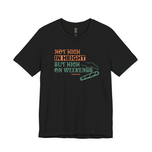 Not high in height T-shirt