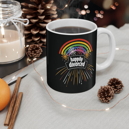 Happily divorced mug