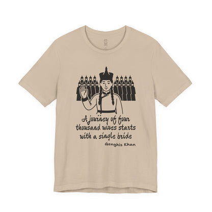 Genghis Khan quote, v2 - T-shirt