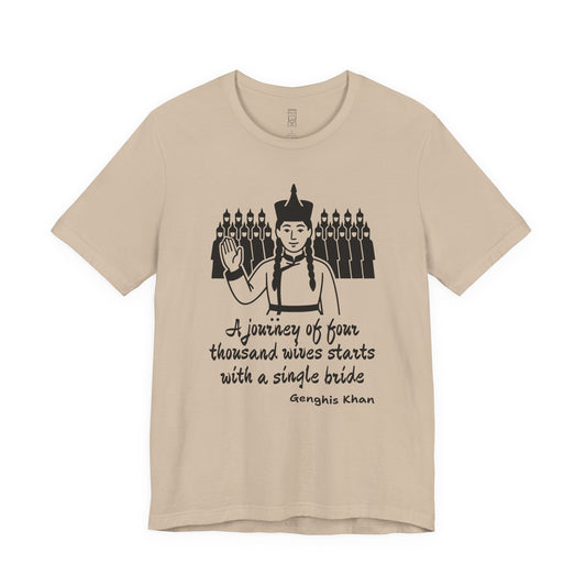 Genghis Khan quote, v2 - T-shirt