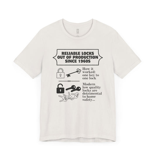 One key to one lock T-shirt