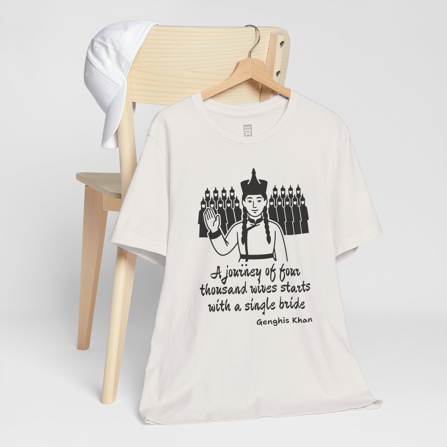 Genghis Khan quote, v2 - T-shirt