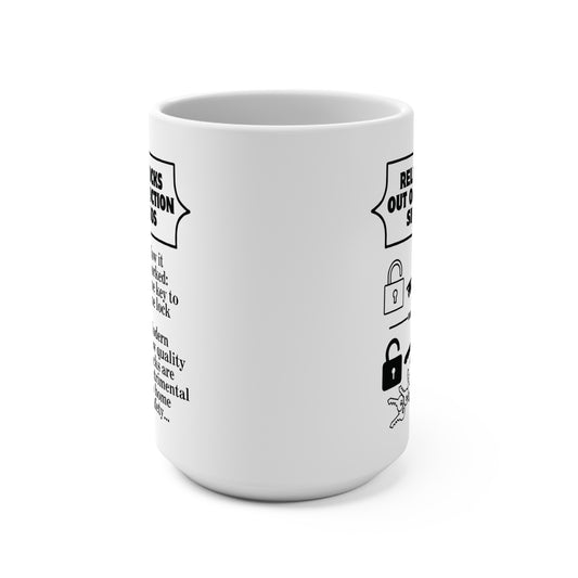 One key to one lock Mug